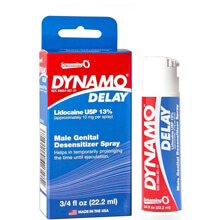 Xịt chống xuất tinh sớm kéo dài thời gian quan hệ Dynamo delay Spray 22ml của Mỹ