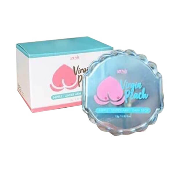 Kem trị thâm nách, bẹn, nhũ hoa Genie Virgin Peach 15g Hàn Quốc