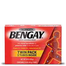 Kem BENGAY Ultra Strength xoa bóp giảm đau Cơ & Xương 113g x 2 tuýp Mỹ