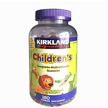 Kẹo dẻo Complete Multivitamin Gummies Childrens Kirkland 160 viên của Mỹ