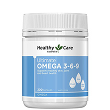 Thuốc Omega 369 Healthy Care Ultimate Hộp 200 viên chính hãng Úc