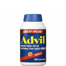 Viên uống giảm đau Advil Ibuprofen 200mg 300 viên Mỹ