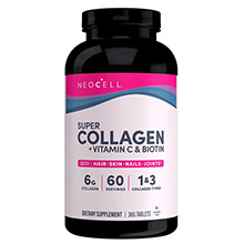 Viên uống bổ sung Super Collagen+C Neocell 360 viên Mỹ