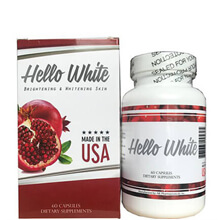 Viên uống trắng da Hello White Mỹ (60 viên)