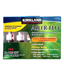 Thuốc trị viêm xoang Kirkland Aller-Flo của Mỹ bộ 5 chai